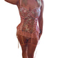 Rosalie - Romantic Pink Corset Set
