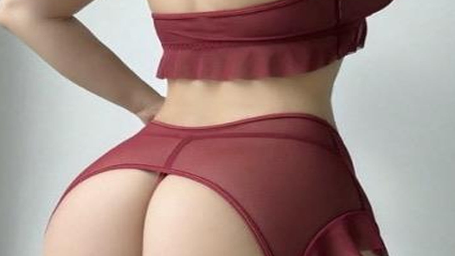 Margaux - Sexy Burgundy Lingerie