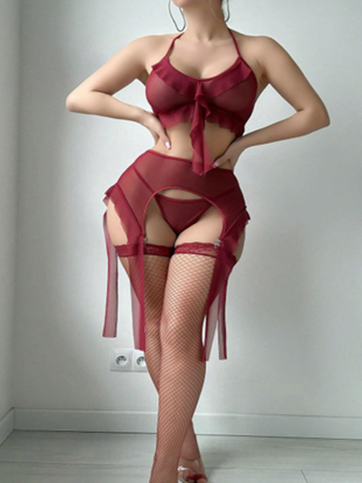 Margaux - Sexy Burgundy Lingerie