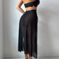 Padmey - Black Sparkle Outfit with Chains