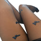Collants Papillons Bleus