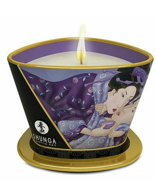 Shunga Massagekerze 170 ml – Exotische Früchte