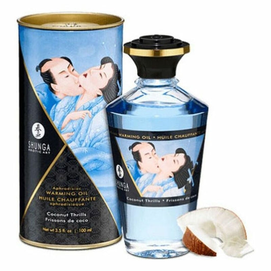 Shunga Aphrodisiakum Wärmeöl – Kokosnuss-Gänsehaut – 100 ml