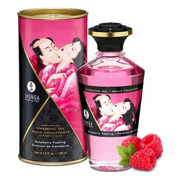 Shunga Himbeere Erotik Massageöl 100 ml – Fruchtige Sinnlichkeit