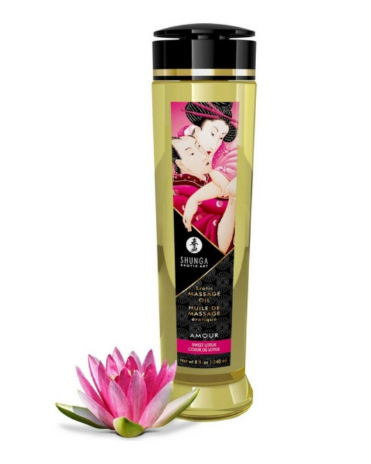 Shunga Lotusblüten-Massageöl – 240 ml