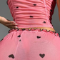 Kim - Delicate pink shorty pajamas