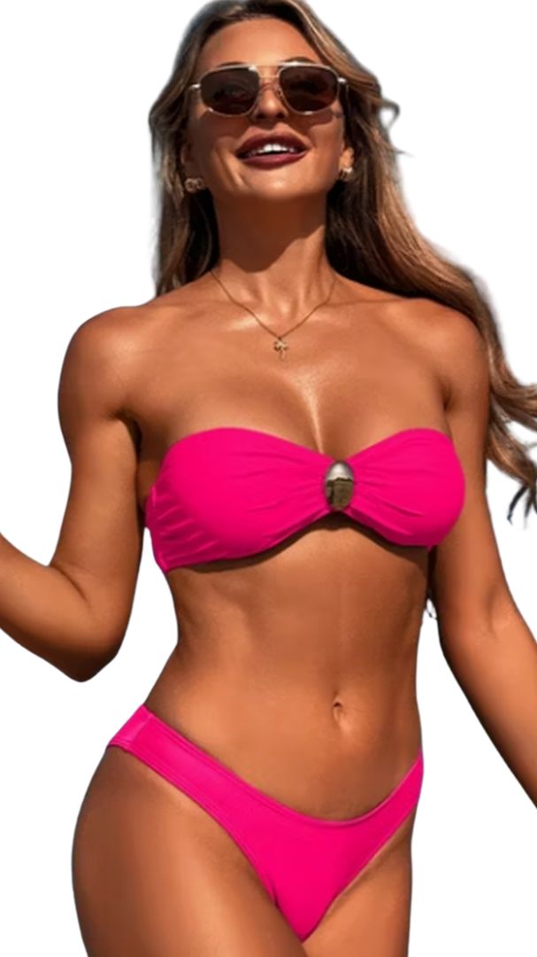 Yara - Bandeau swimsuit - briefs
