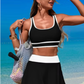 Martina - Badeanzug - Top + Shorty Rock - Sporty