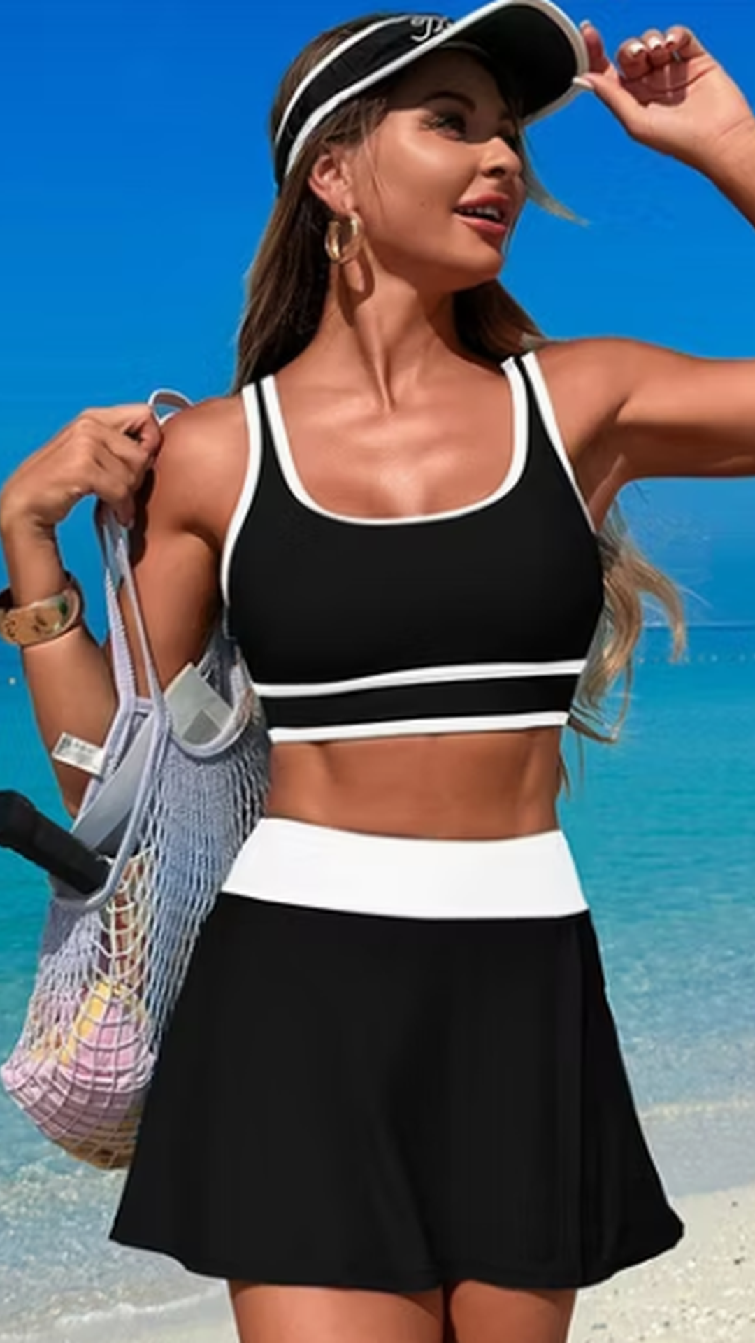 Martina - Badeanzug - Top + Shorty Rock - Sporty