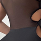 Mia - Kurzes, figurbetontes Kleid aus Kunstleder