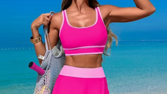 Natascha - Swimsuit - Top + Shorty Skirt - Sporty