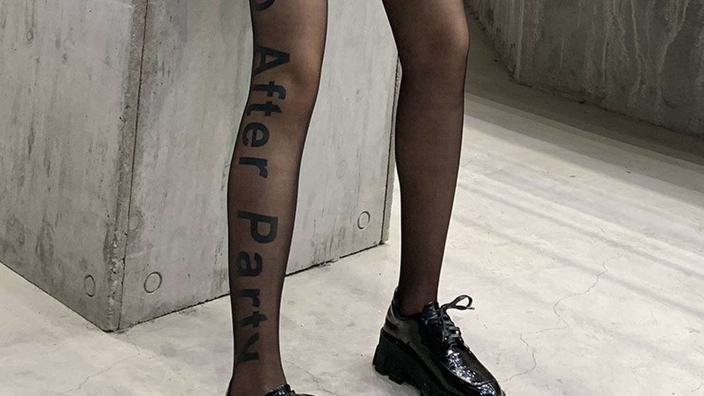 Nude tights - No After Party