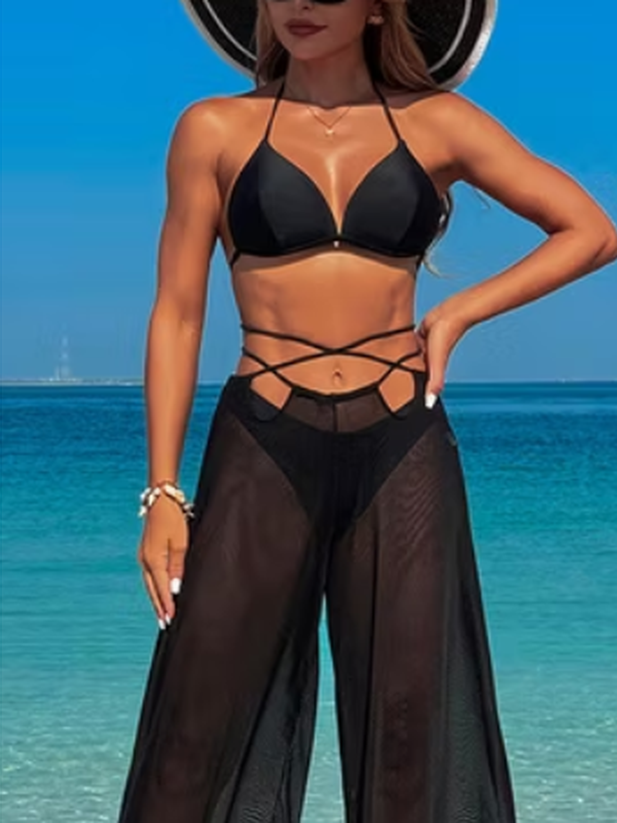 Tahina - Triangel Badeanzug - Zarte Hose - Höschen